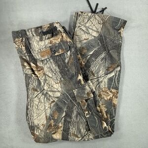 NWT‎ WALLS Realtree Hardwoods Camo Cargo Hunting Pants Double Knee 2XL